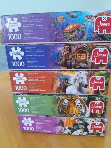 Jumbo puzzle konvolut 1000 - konvolut, 5x