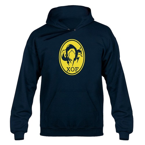 Fox hound xof yellow emblem - hound,