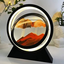 Fließende Sandbild mit LED