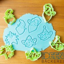 5er Set Weihnachtsmann & Co. KG Ausstechformen