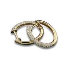 Brillant Ohrringe Creolen 0,74