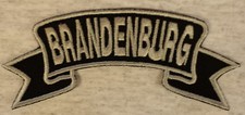 Patch Aufnäher #77 BRANDENBURG, Biker Aufnäher Route 66 Motorrad Custombike