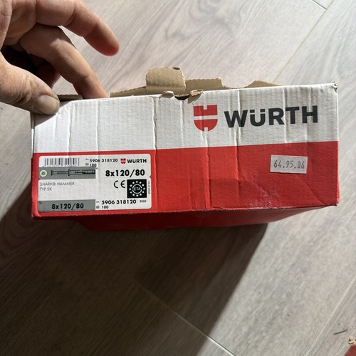 Würth langschaftdübe 8x120 - würth,