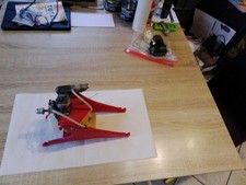 Motoraufsatz aus Holz mit Thunder Tiger 15 Nitro Verbrenner Flugmotor guter...