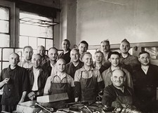 Gruppenfoto Männer Arbeiter