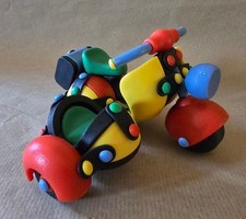 mic-o-mic Motorrad mit Beiwagen built & play bauen spielen fertig gebaut