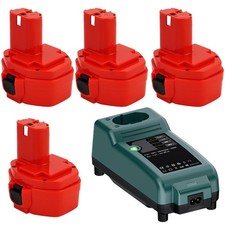 4X 14.4V 5000mAh PA14 Akku für Makita 6280D 6281D 1420 1422 1234 1433 1434 1435
