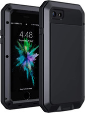 Für Iphone SE 2020 / SE 2022 Hülle, Iphone 8 Hülle 360 Grad Outdoor Schutzhülle 