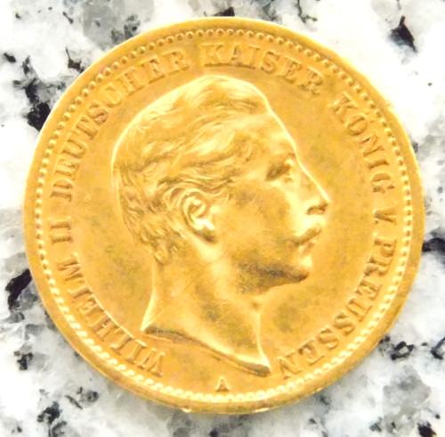 Goldmünze mark 1909 a - goldmünze,