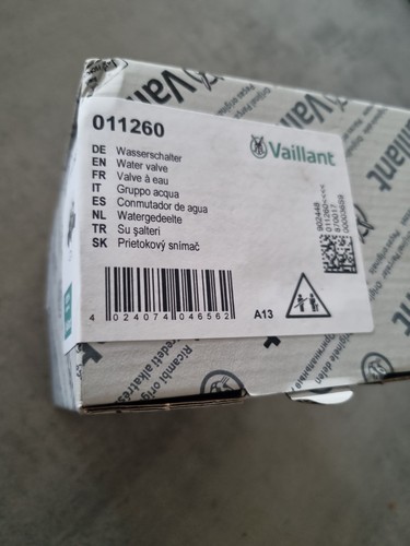 Vaillant wasserschalter 011260 - vaillant,