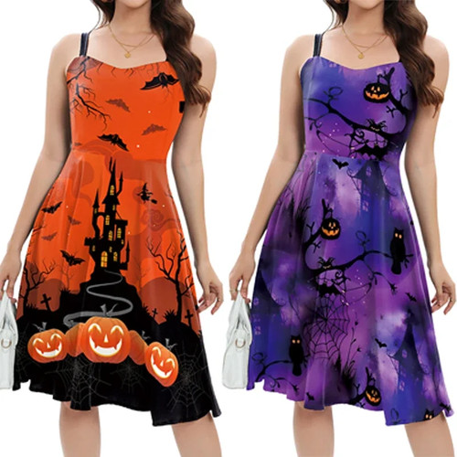 Halloween skelett hexe - skelett, kleid