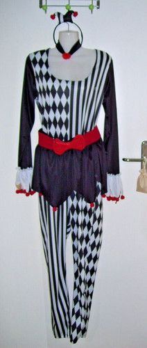 Harlekin kostüm fasching - harlekin,