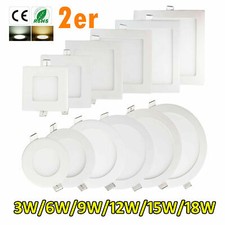 2x LED EinbauSpot Strahler