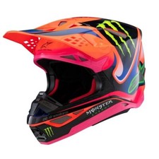 Helm Mann Alpinestars Supertech S-M10 Deegan Monster Energy Moto-Cross Enduro