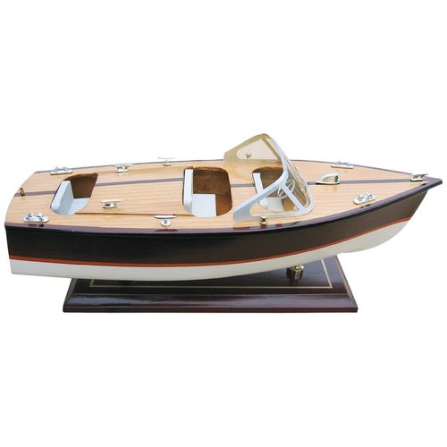Sportboot modellschiff holz - sportboot,