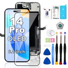 OLED Display für iPhone 14 Pro Ersatz Full HD Bildschirm Touchscreen 6.1" 120Hz