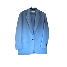 ZARA Damen Anzug Hellblau Gr. L NEU