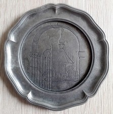 Zinn Wandteller 10,3 cm