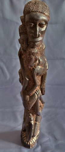 Antike afrikanische holzfigur - antike,