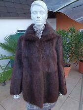 Echt-Pelzjacke/Kurzmantel Nerz, braun, Gr. 44   wie neu