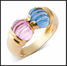 18K 750 Yellow Gold Fancy Ring
