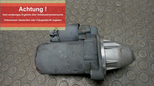 Anlasser starter - anlasser, /