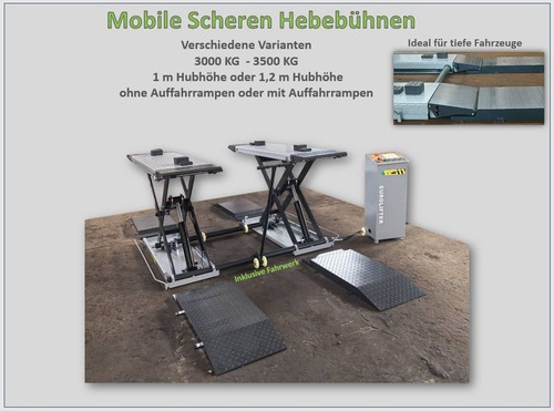 Mobile kurzhub scheren - mobile,