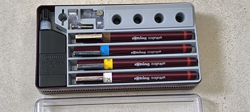 Tuschefüller set rotring - set,