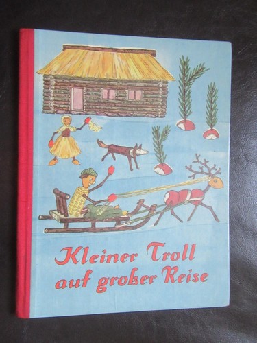 Kleiner troll auf großer - kleiner,
