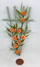 Puppenhaus orange Rosen fest