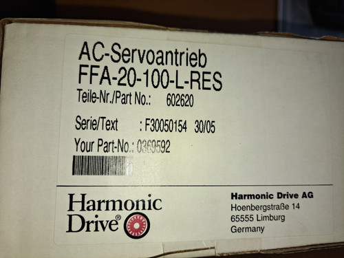 Harmonic drive - harmonic,