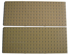 Tegometall Schlüsselloch Rückwand braun 2 x 100 x 40 cm Tego Werkzeug Wand Regal