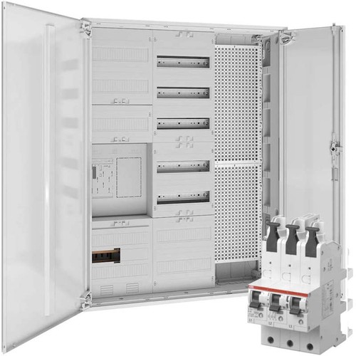 Zählerschrank mit mediafeld - zählerschrank,