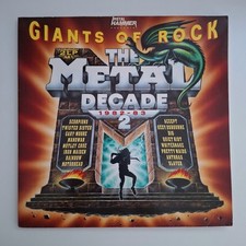 Various ‎– Giants Of Rock - The Metal Decade 1982 - 83 Vol. 2  Doppel LP