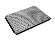 BZT Vakuumtisch 410 x 300 mm ALU CNC Fräse Portalfräse Aufspanntisch Tisch NEU