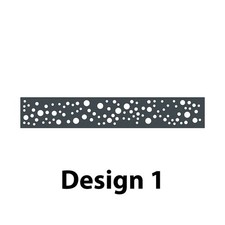 Lochblecheinsatz 176x30cm