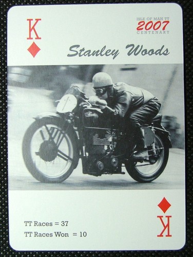 Spielkarte isle man tt - x,