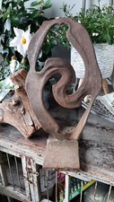 ⚘Shabby.. modernes Gusseisen Kunstobjekt für den Garten .. Terrasse.. Balkon..