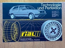 Rial Alufelgen VW Golf II