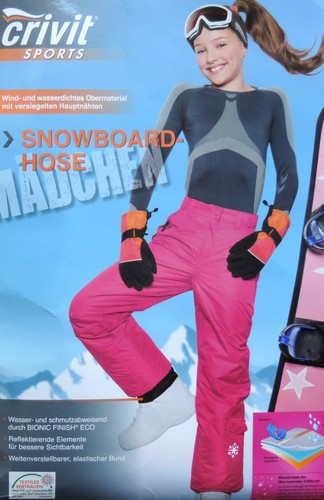 Mädchen snowboardhose 134 152 - 134,