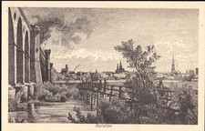 E 1707 Schlesien Ortsansicht