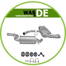 Auspuffanlage für golf v - golf,