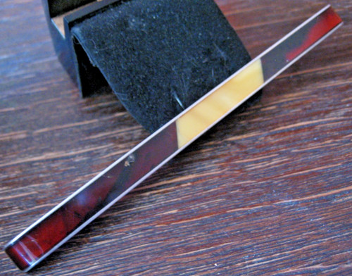 Art deco brosche bernstein - deco,