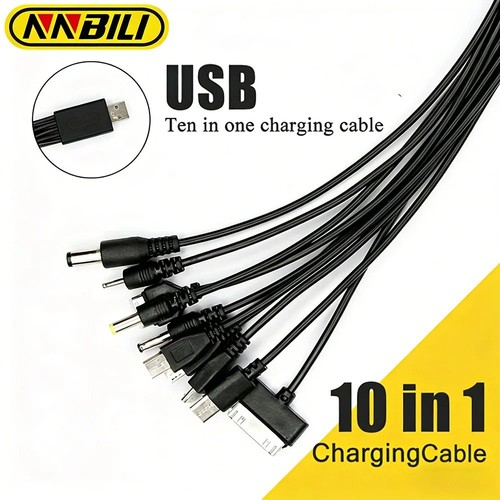 Usb ladekabel - 10-in-1,
