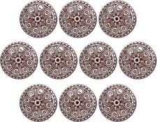 Ajuny 10er Set Keramikknöpfe