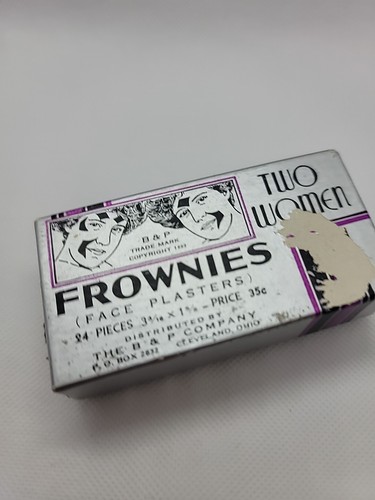 Vintage two women frownies - women,