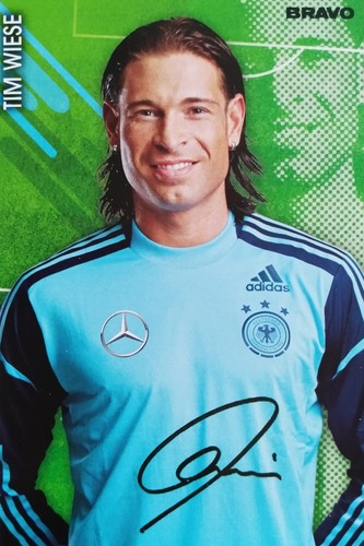 Tim wiese autogrammkarte 7 - tim, x