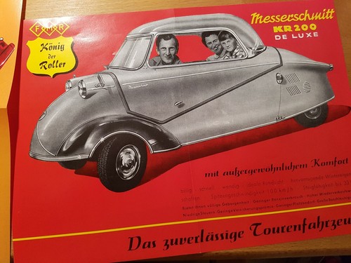 Messerschmitt kabinenroller - messerschmitt,