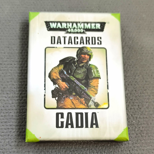 Warhammer 000 datacards - 40.000,