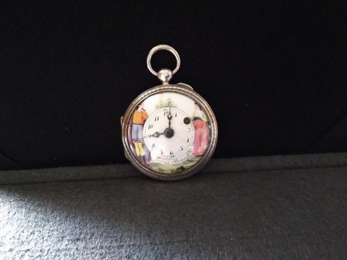 Antike spindeltaschenuhr - antike,